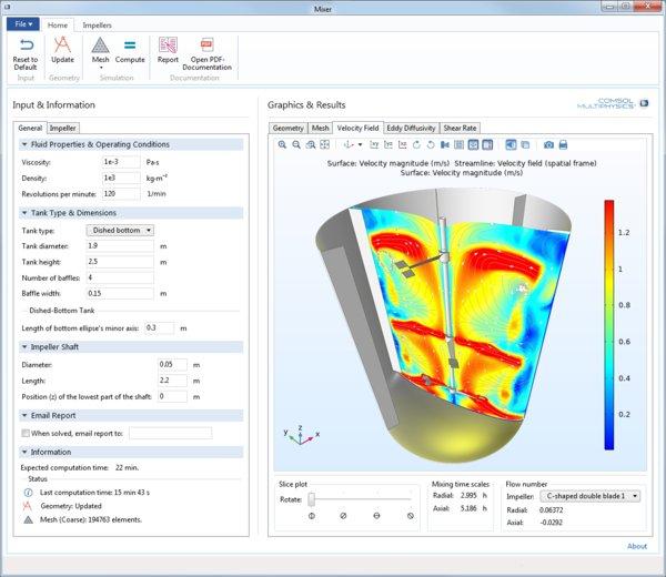 comsol multiphysics 仿真 app,編譯後生成的仿真 app 中包含 comsol