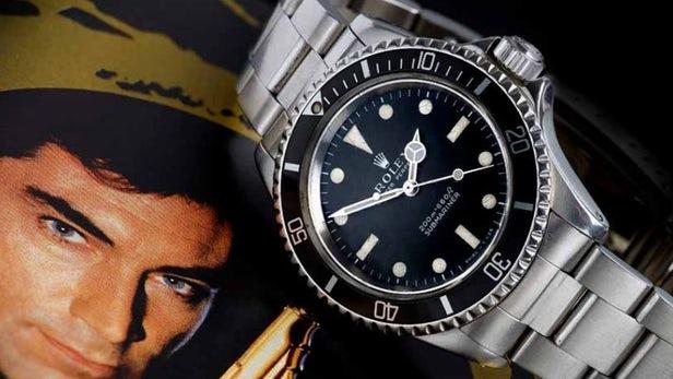 邦德佩表劳力士古董“水鬼”5513公开拍卖