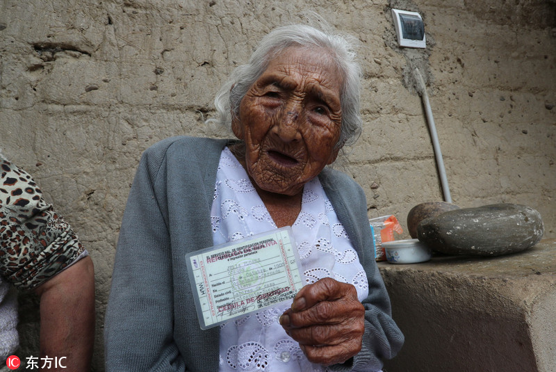 4 玻利維亞老人迎118歲生日 或成為世界最長壽老人