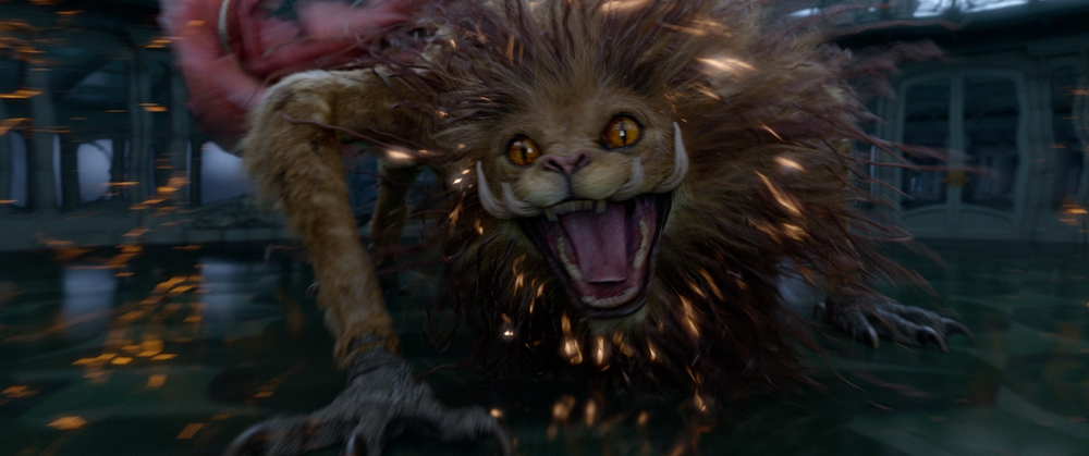 中国神奇动物驺吾在片段中十分抢眼