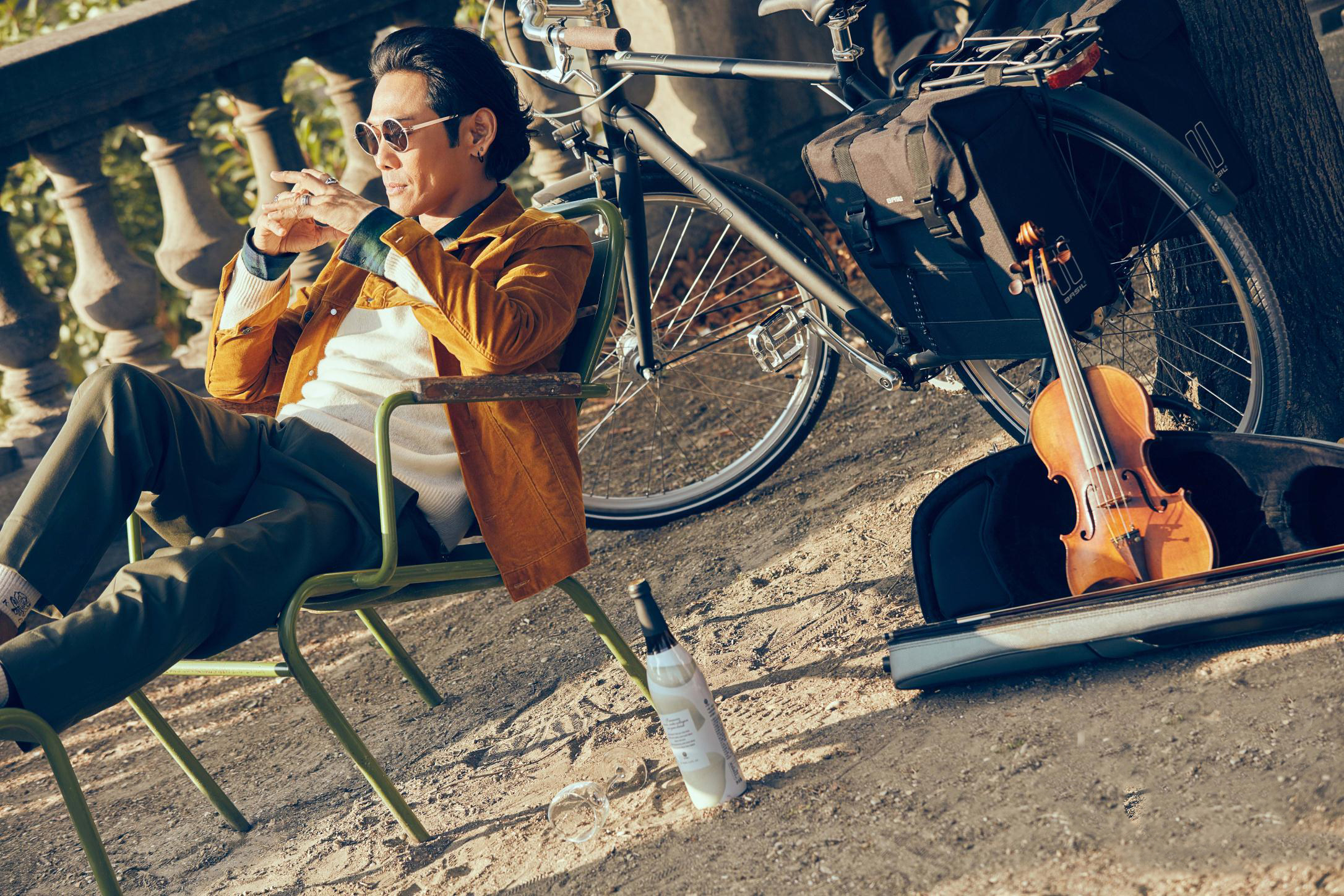 杜德伟魅力大片 行走在巴黎的暖阳绅士