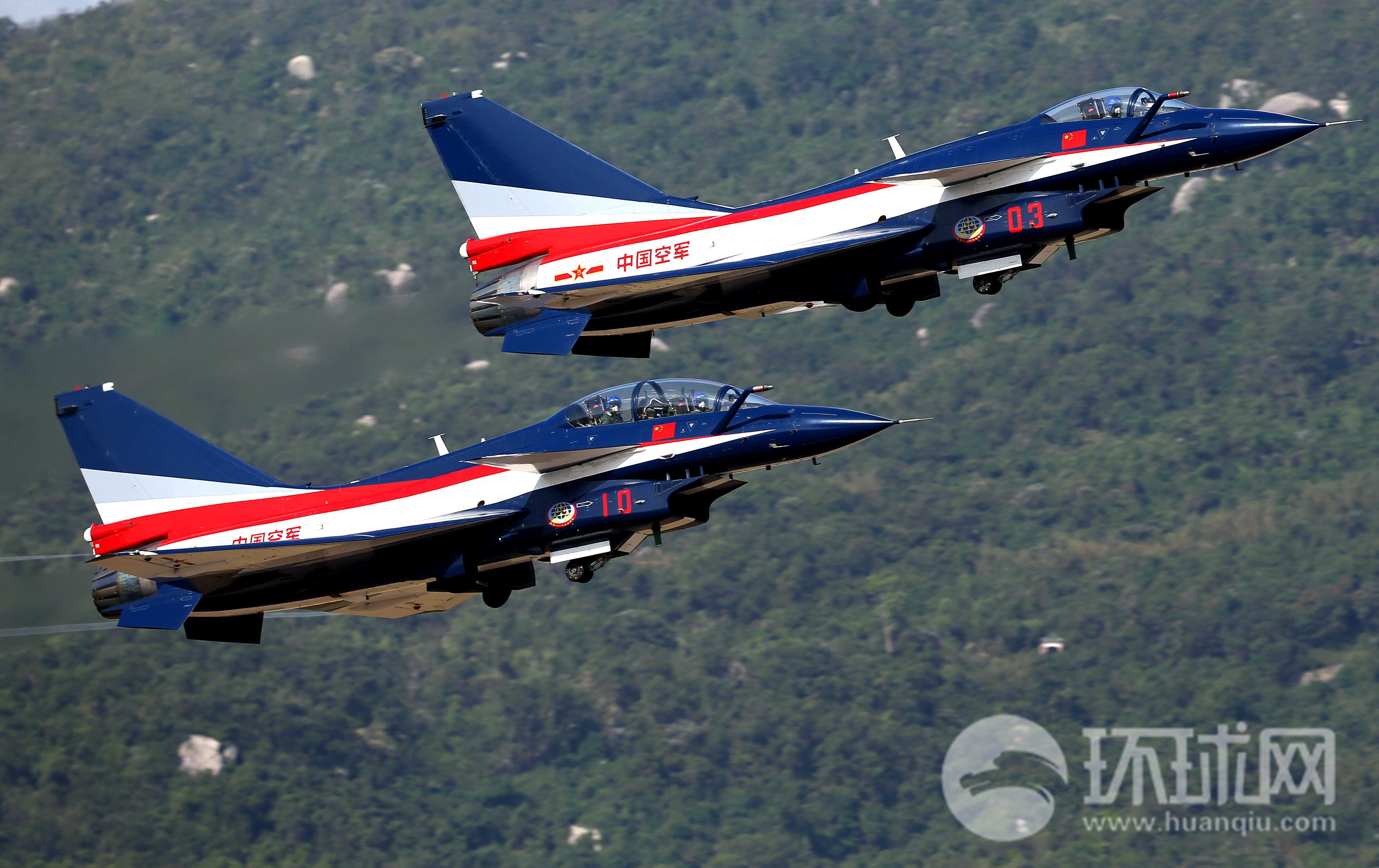 高清美图来了歼10b炫酷登场