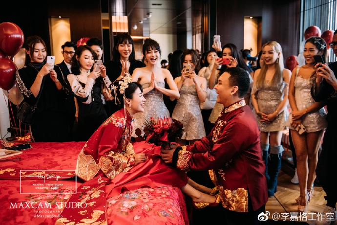 车澈与李嘉格大婚