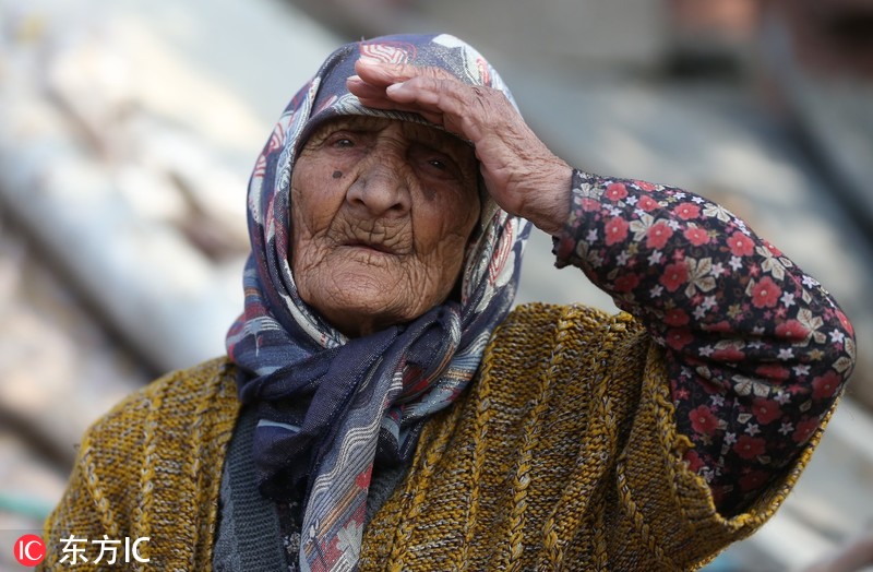 土耳其长寿老人活到118岁 见证过4个孩子离世