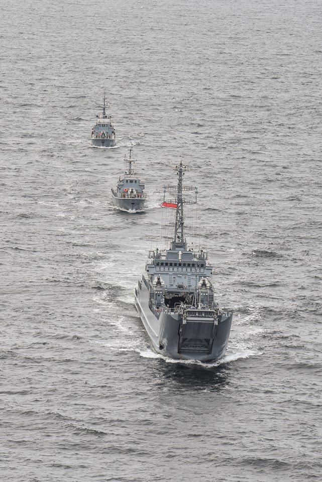 21 波兰海军紧贴俄罗斯飞地海岸举行庞大海军军演