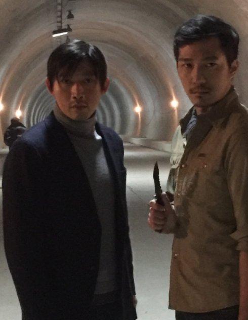 跟聂远搭档演《黑暗迷宫》里的申哥