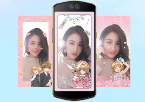 美图T9魔卡少女樱内置AR自拍特效