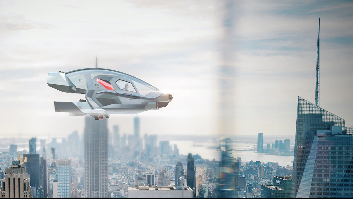 法国飞行汽车ELECTRIC VISIONARY AIRCRAFT X01