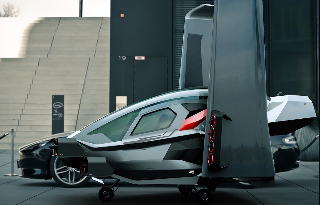 法国飞行汽车ELECTRIC VISIONARY AIRCRAFT X01