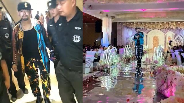 小到酒吧活动，大到演唱会，每次出场都引来大量粉丝的簇拥和尖叫，保镖寸步不离身。