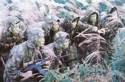 81式伪装服伪装效果极佳