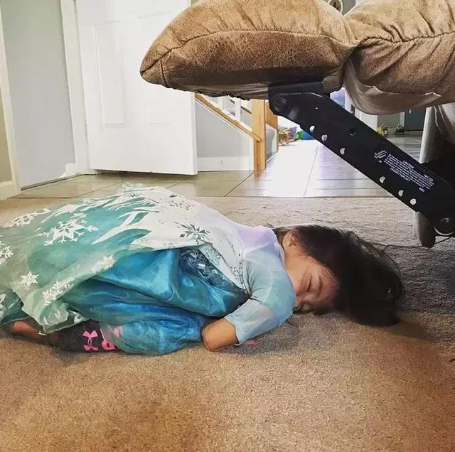 “今天是我们美少女的体操日，她完成得太棒了！”