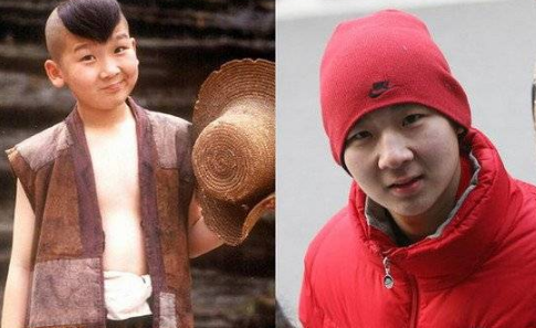 如今的谢昀杉一改小时候的模样,古灵精怪的形象现在已经是帅气逼人。