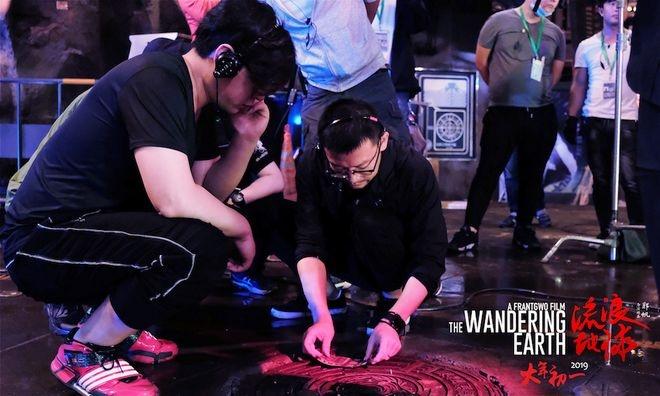 郭帆导演布置地下城场景