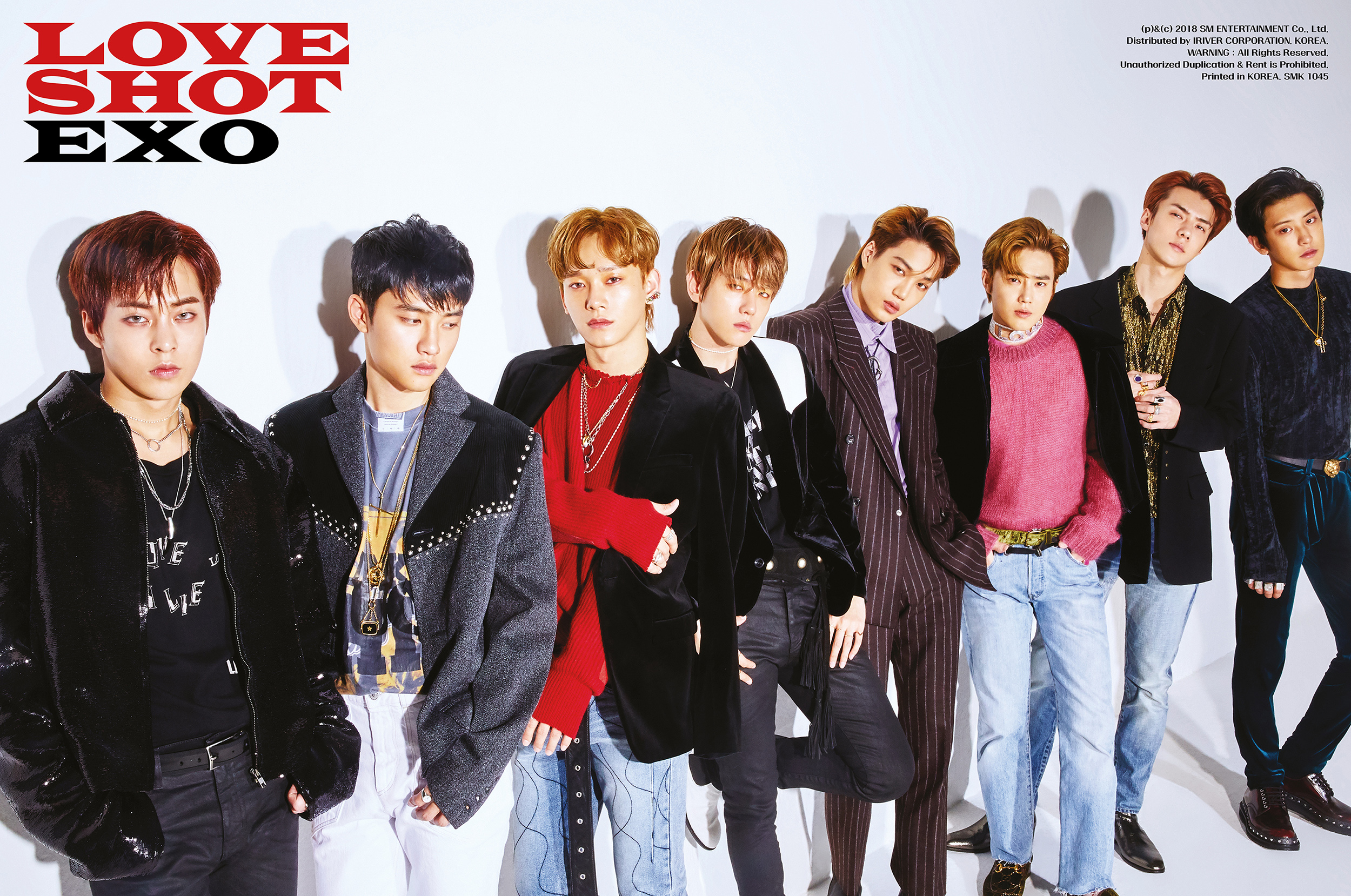不愧是 EXO！改版专辑〈LOVE SHOT〉横扫 60 国 iTunes 榜首 - KSD 韩星网 (KPOP)