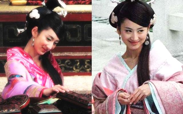 但是如果在戏里面,比如像在《母仪天下》里,郭珍霓演了赵合德,佟丽娅演了赵飞燕。
