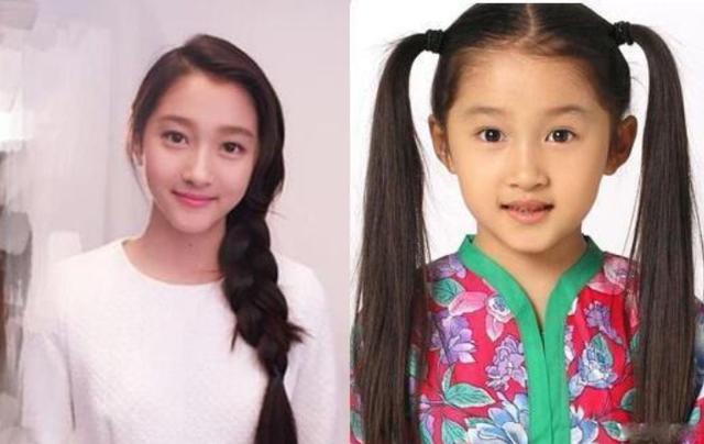 “国民闺女”关晓彤，小美女和大美女，是不是两个都很美。