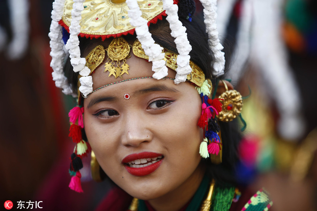尼泊尔主体民族图片