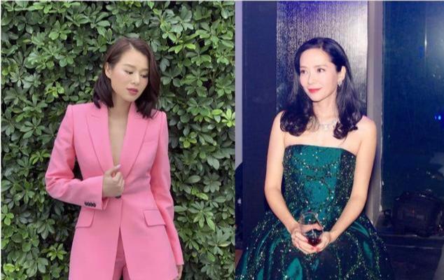 如今两人都各自有了幸福的家庭，都是幸福的妈妈了，希望她们能够一直美丽下去！