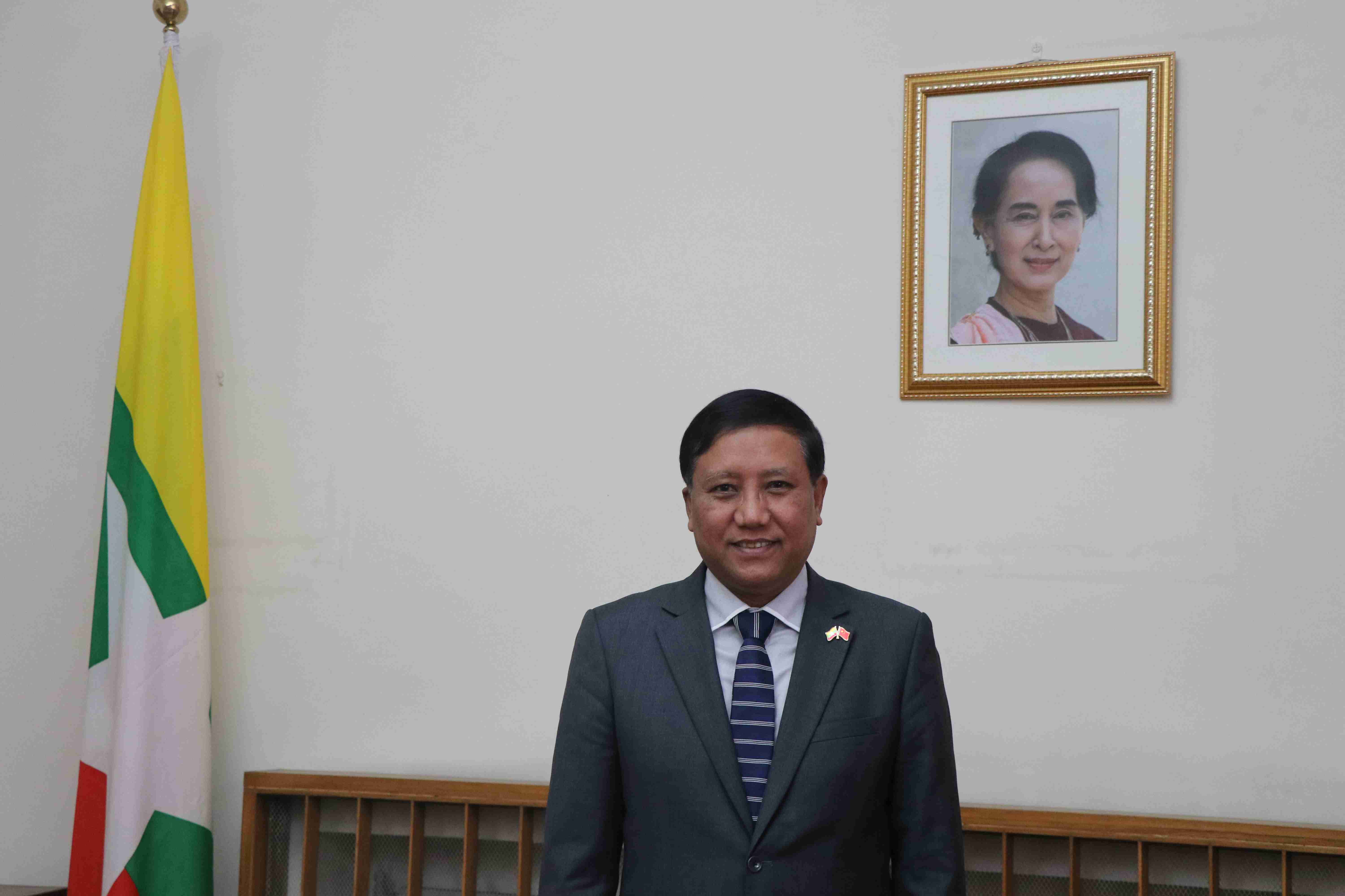 环球时报专访缅甸驻华大使吴帝林翁中国是缅甸的真朋友