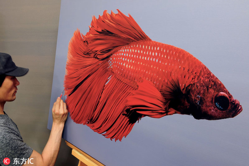 惊艳绝伦!韩国艺术家创造超现实主义3d画