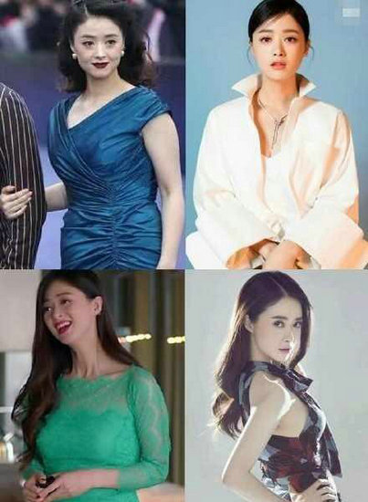 蒋欣曾把很多条裙子穿出“气势磅礡”的感觉，然而此时的蒋欣已瘦下来了，脸也是好美的。