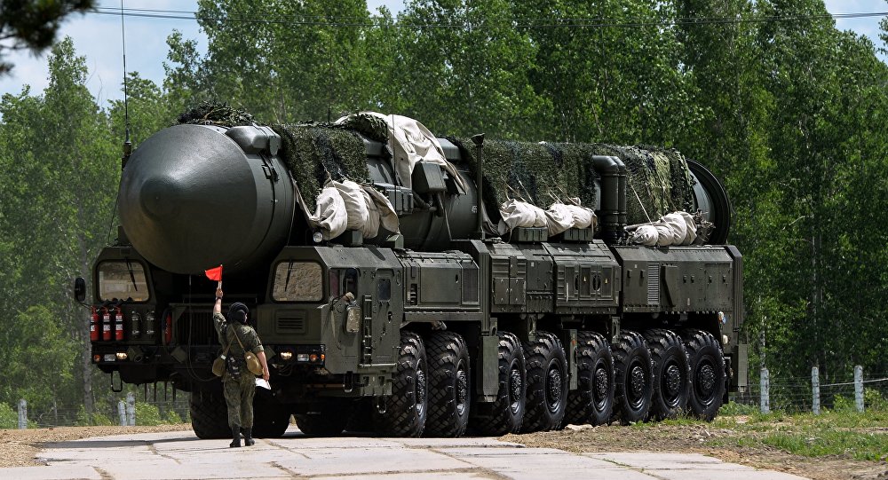 资料图：俄罗斯亚尔斯洲际导弹系统