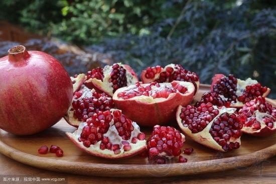 成熟的石榴果实（资料图）