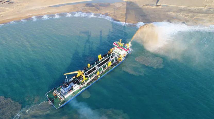 48小时前,中国"造岛神器"在印度洋大项目上收工!