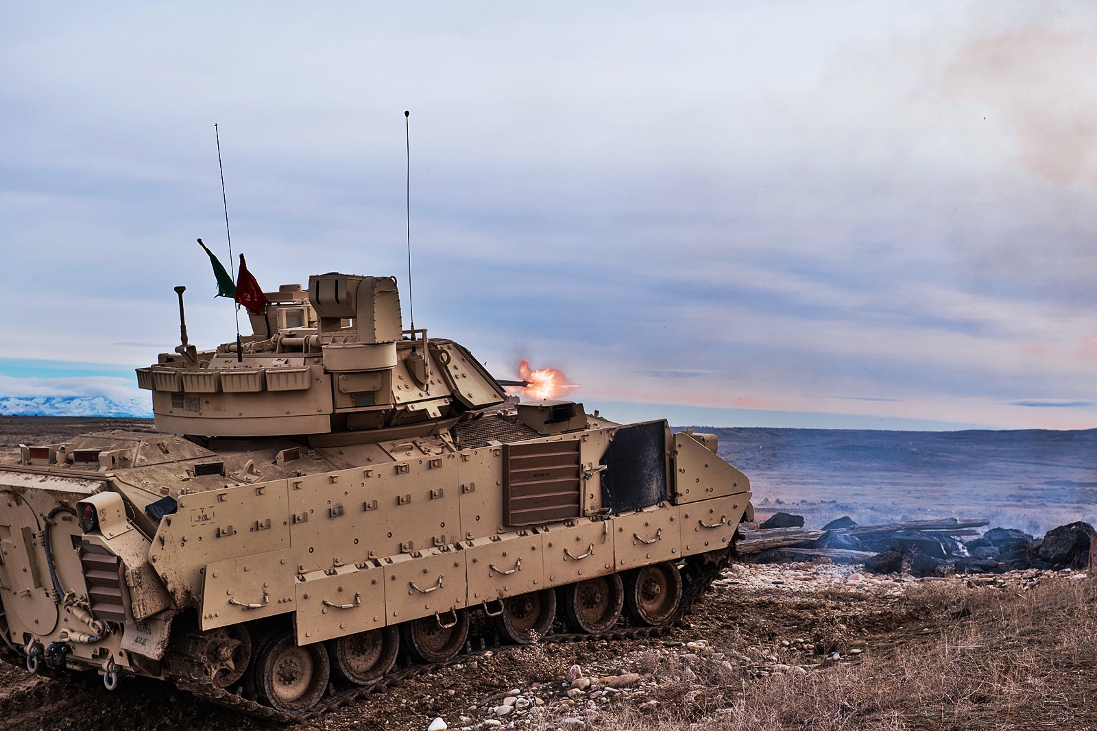 7 美国陆军装甲车部队参加美版朱日和前积极训练