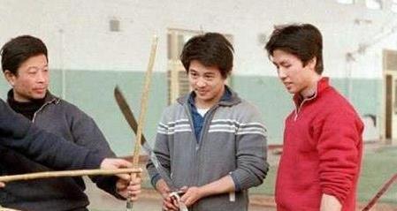 甄子丹和李连杰早年合影