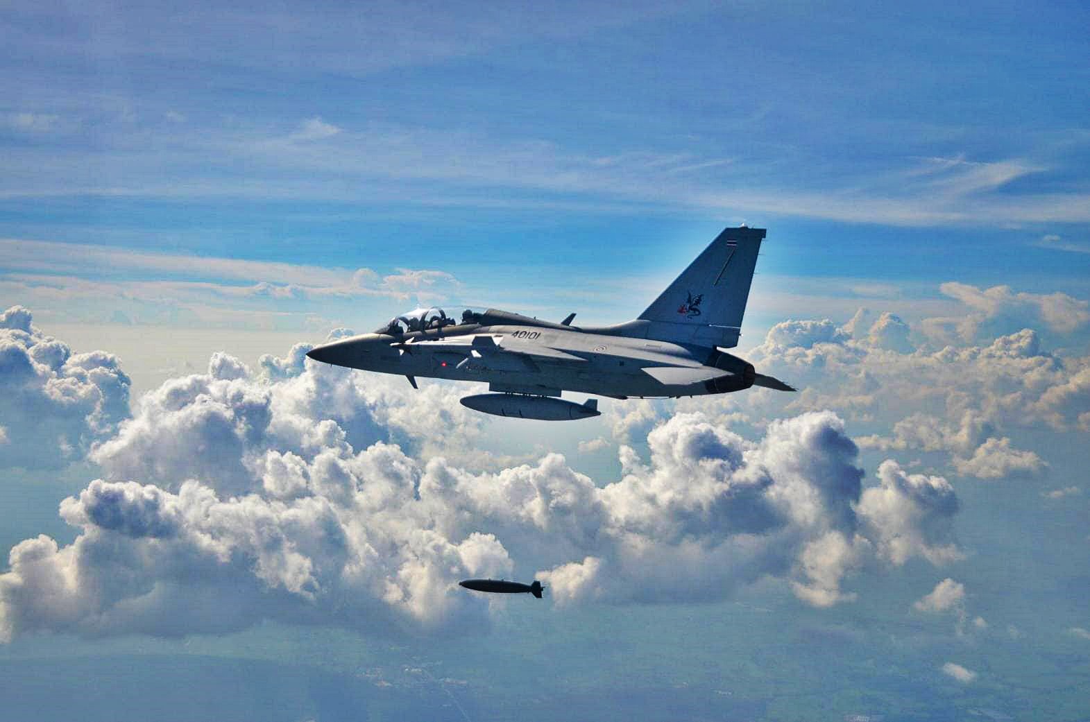 泰国展示购买自韩国t-50th教练机