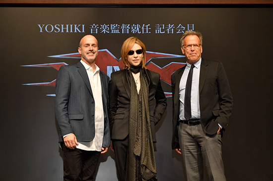 Yoshiki任 极限特工4 音乐指导确认参演电影 Yoshiki任 极限特工4 音乐指导确认参演电影