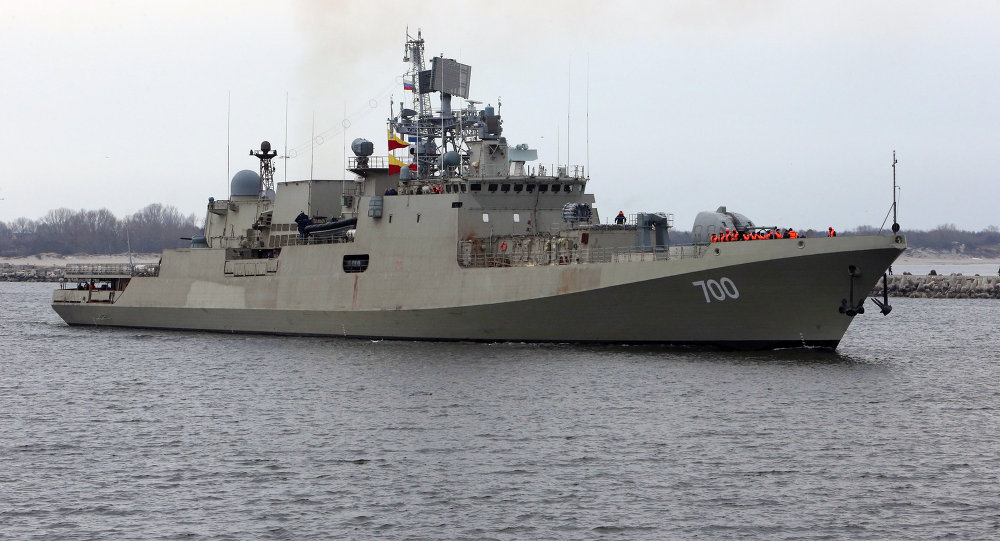 shipyard国家造船厂签订了建造两艘俄罗斯11356型护卫舰的合同