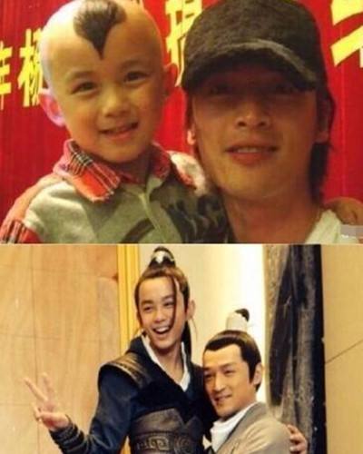 如今，10多年过去，吴磊长大，胡歌还是那么帅气。