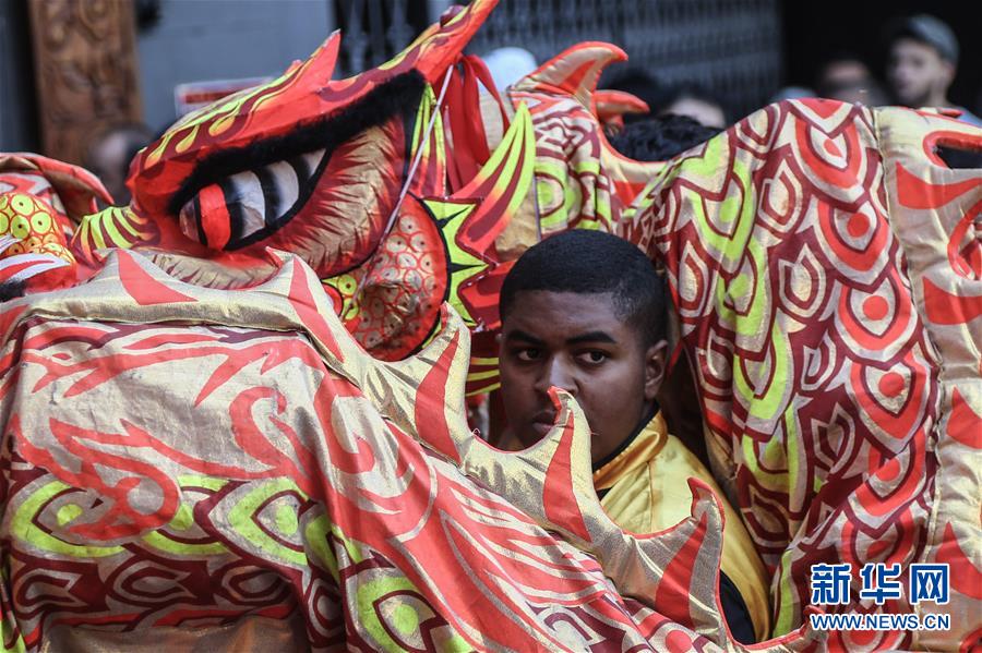 巴西圣保罗举行活动庆祝中国农历春节