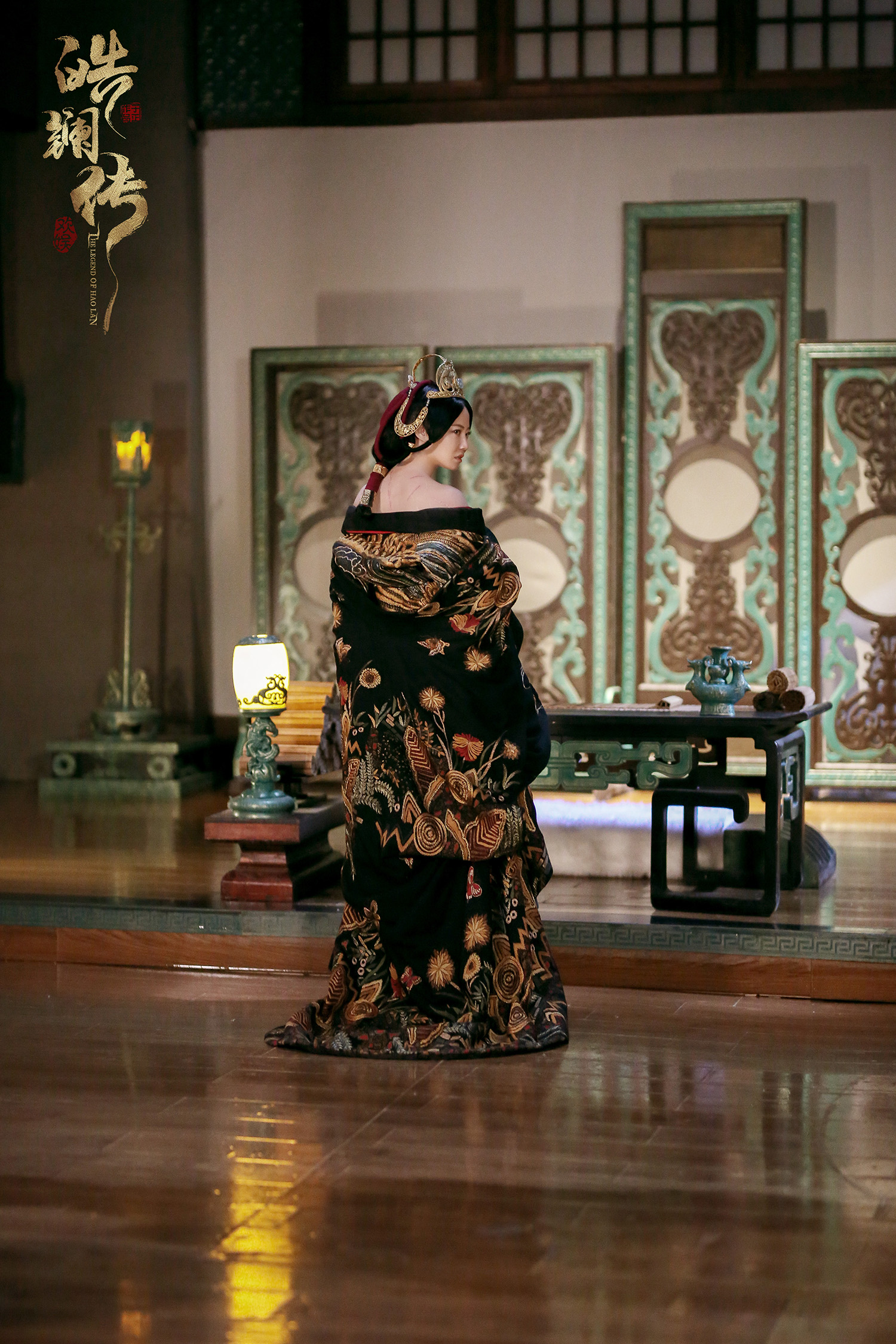 《皓镧传》华阳夫人谭卓 服饰精美身材惹人羡!