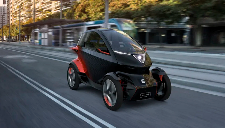 西雅特minimo纯电动概念微车官图发布2021年量产