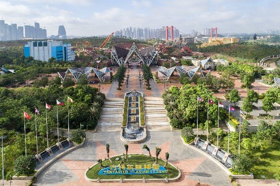 走进浪漫广西,感受壮乡风情——方特东盟神画,青秀山