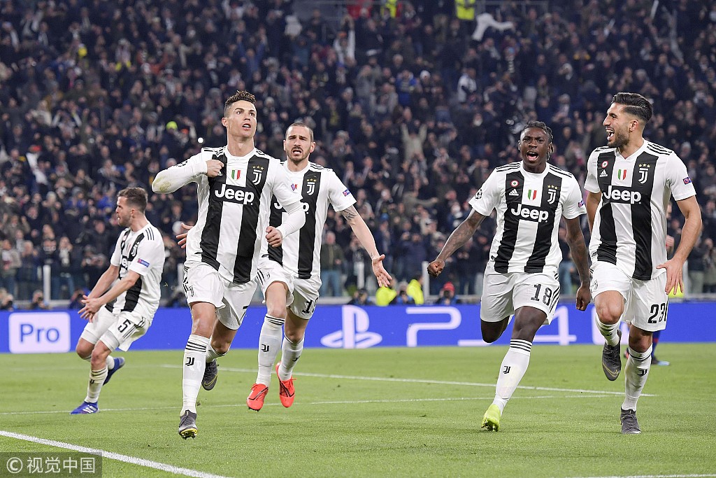 欧冠:尤文3-0马竞