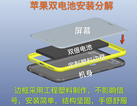 Iphone 6 6s 7已成 改装神机 换壳扩容改电池