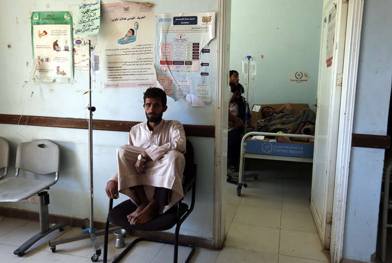 6 也门霍乱疫情死灰复燃 已造成200人丧生