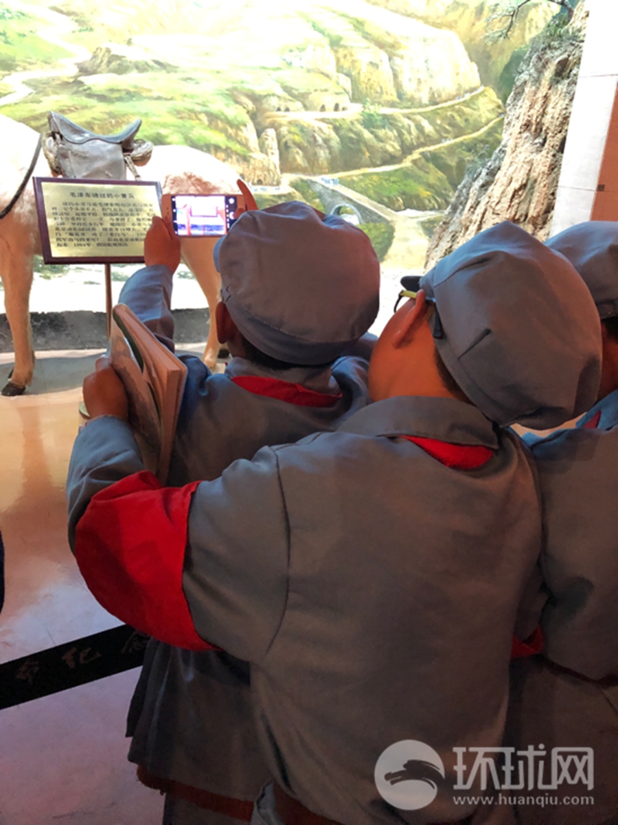 革命精神代代传 中小学生在延安革命纪念馆找寻红色记忆