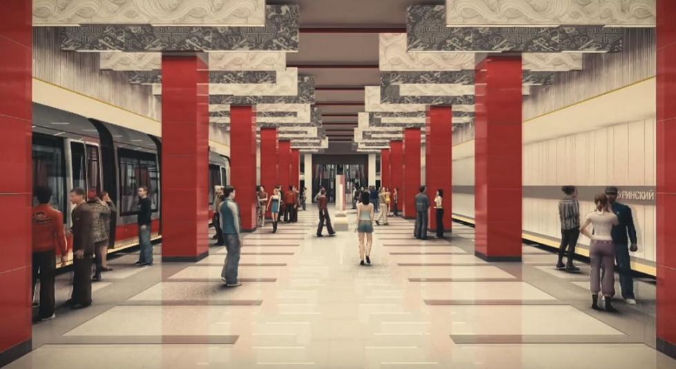 地铁修到 老师家 莫斯科地铁刮起中国风