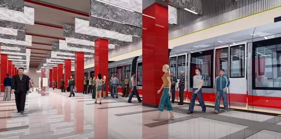 地铁修到 老师家 莫斯科地铁刮起中国风