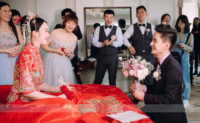 丁凯乐办婚礼了！年近三十依然是男神，新娘美丽大方。