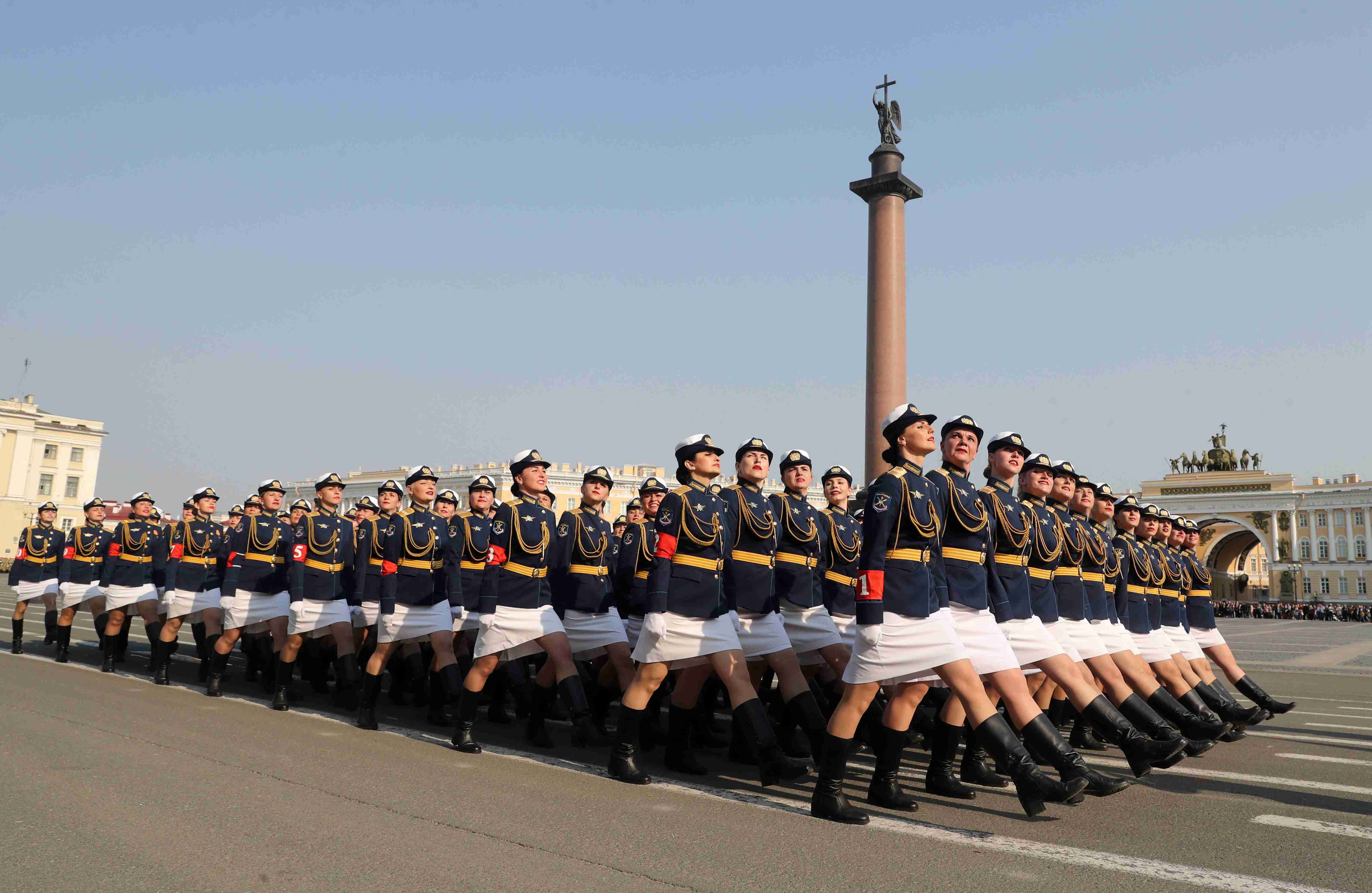 莫斯科红场已举行胜利日阅兵总彩排 （图片） - 俄罗斯卫星通讯社