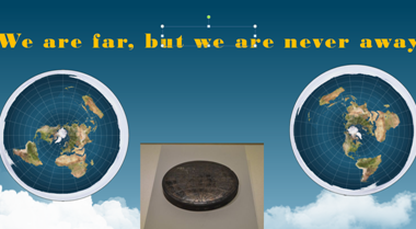 老萨在萨尔瓦多大学的演讲题目是“We are far, But we are never away”