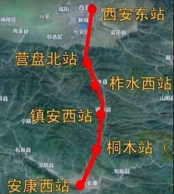 安康至重庆高铁规划图图片