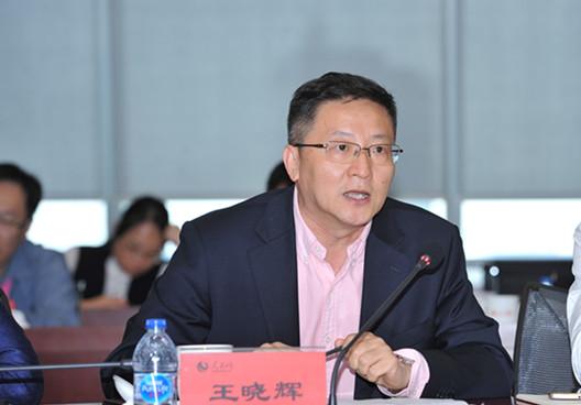 中国网总编辑王晓辉（蒋建华 摄）